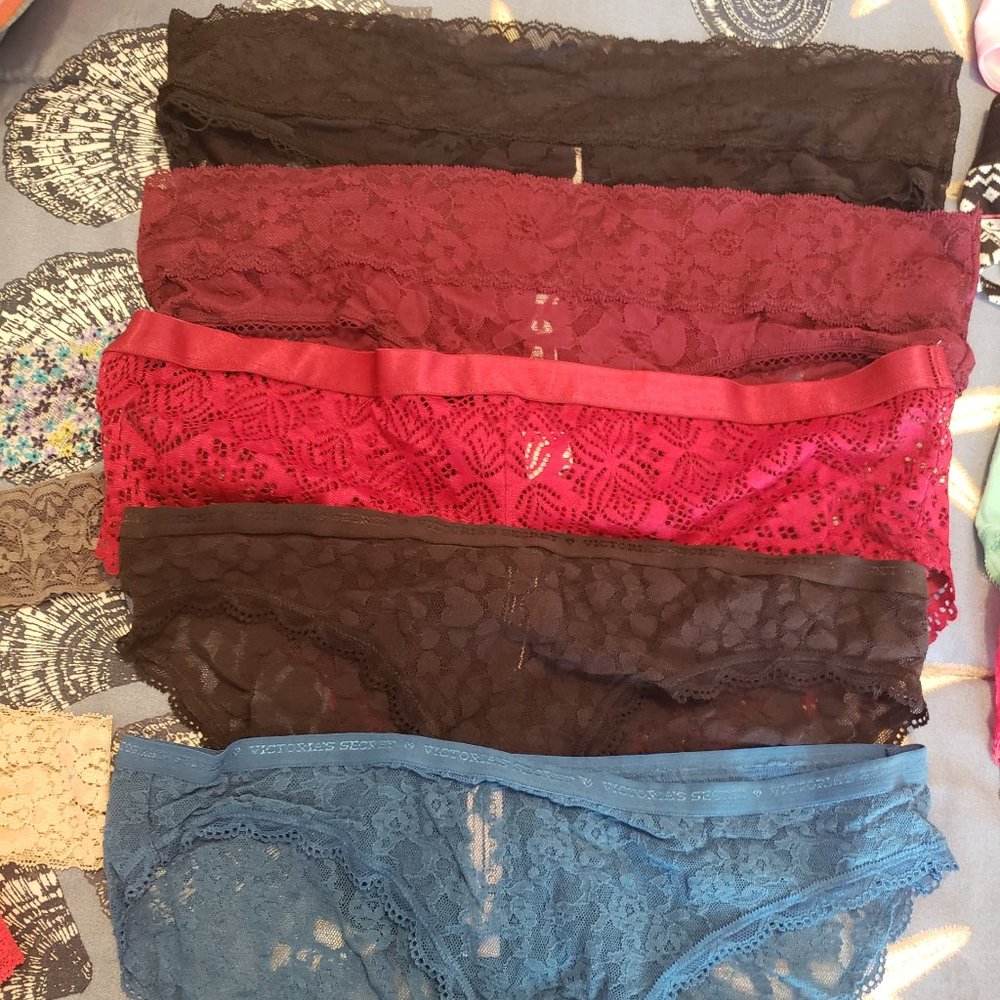 5 prs. Lace Panties Set - Picture 1 of 7